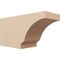 Ekena Millwork 6in. W x 8in. H x 16in. L Moab Woodgrain TimberThane Rafter Tail, Primed Tan RFTUR06X08X16MOARCPR - alternate 1